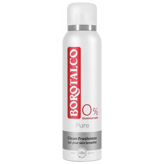 Antiperspirant Deodorant, Borotalco, 150 ml Pure Clean Freshness