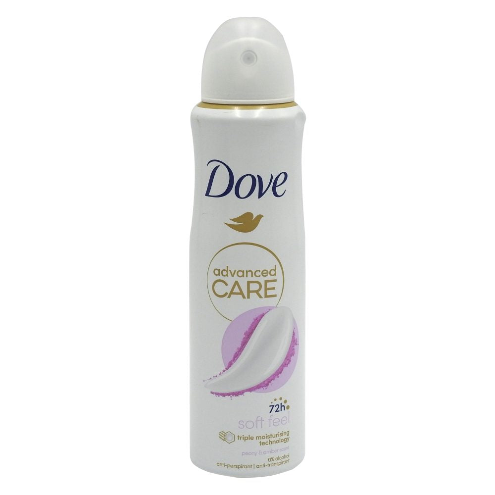 Izzadásgátló dezodor, Dove, 150 ml Advanced Care Soft Feel
