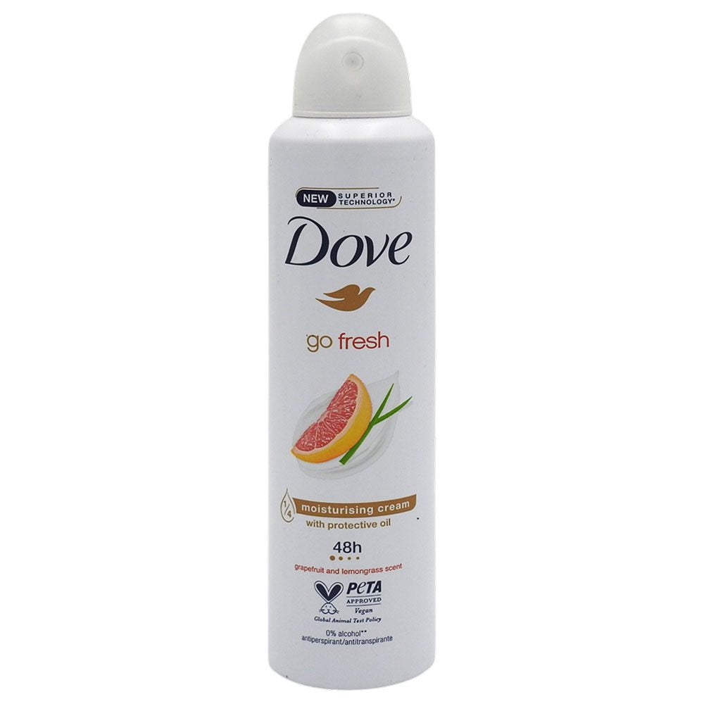 Antiperspirant Deodorant, Dove, 250 ml Go Fresh Grapefruit si Lemongrass