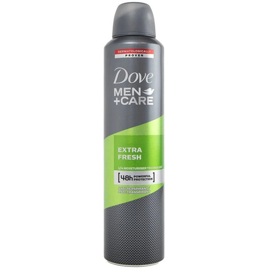 Antiperspirant dezodor, Dove, 250 ml Men Care Extra Fresh