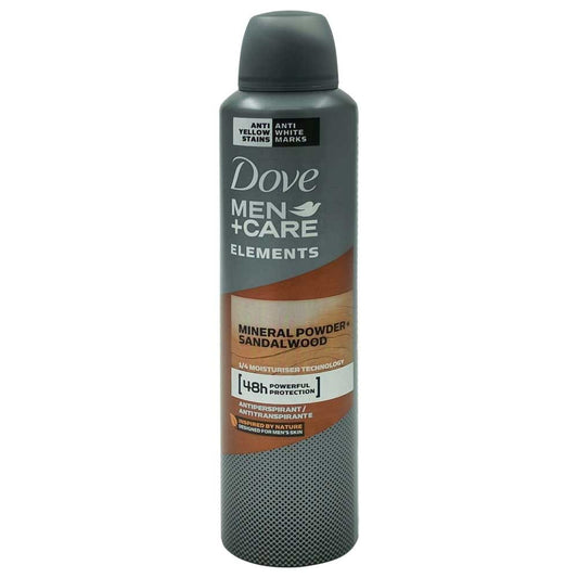 Izzadásgátló Dezodor, Dove, 250 ml Men Care Mineral Powder Sandalwood