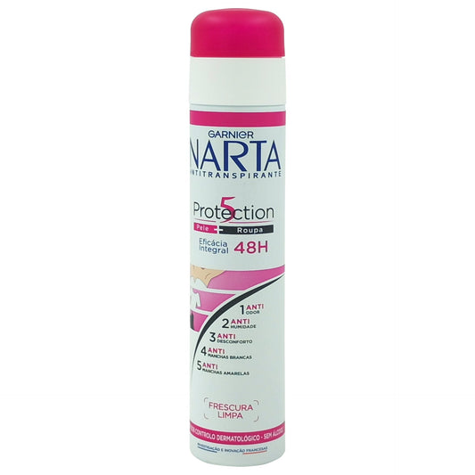 Antiperspirant Deodorant, Garnier Narta, 200 ml Protection 5