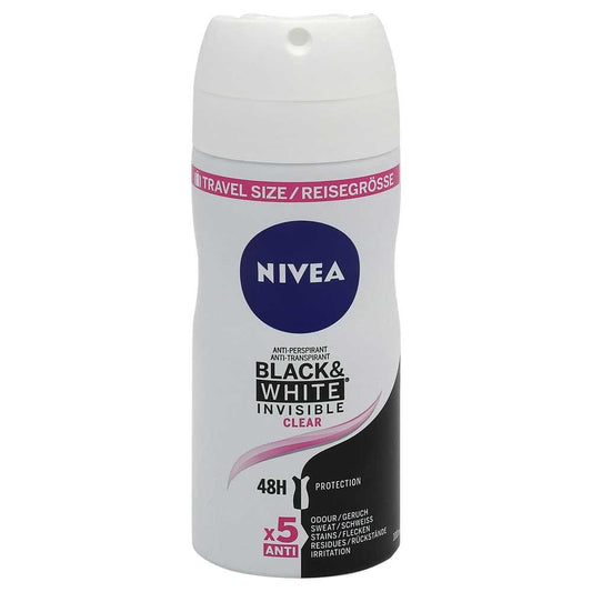 Antiperspirant Deodorant, Nivea, 100 ml Invisible Bw Clear