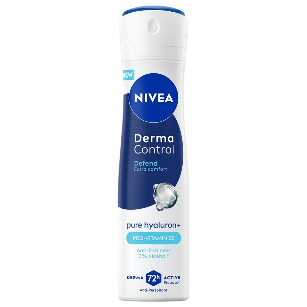 Antiperspirant dezodor, Nivea, 200 ml Derma Control Defend