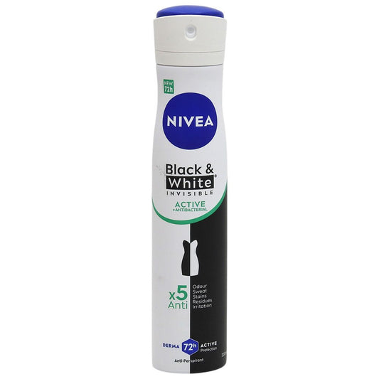 Izzadásgátló dezodor, Nivea, 200 ml Invisible Bw Active
