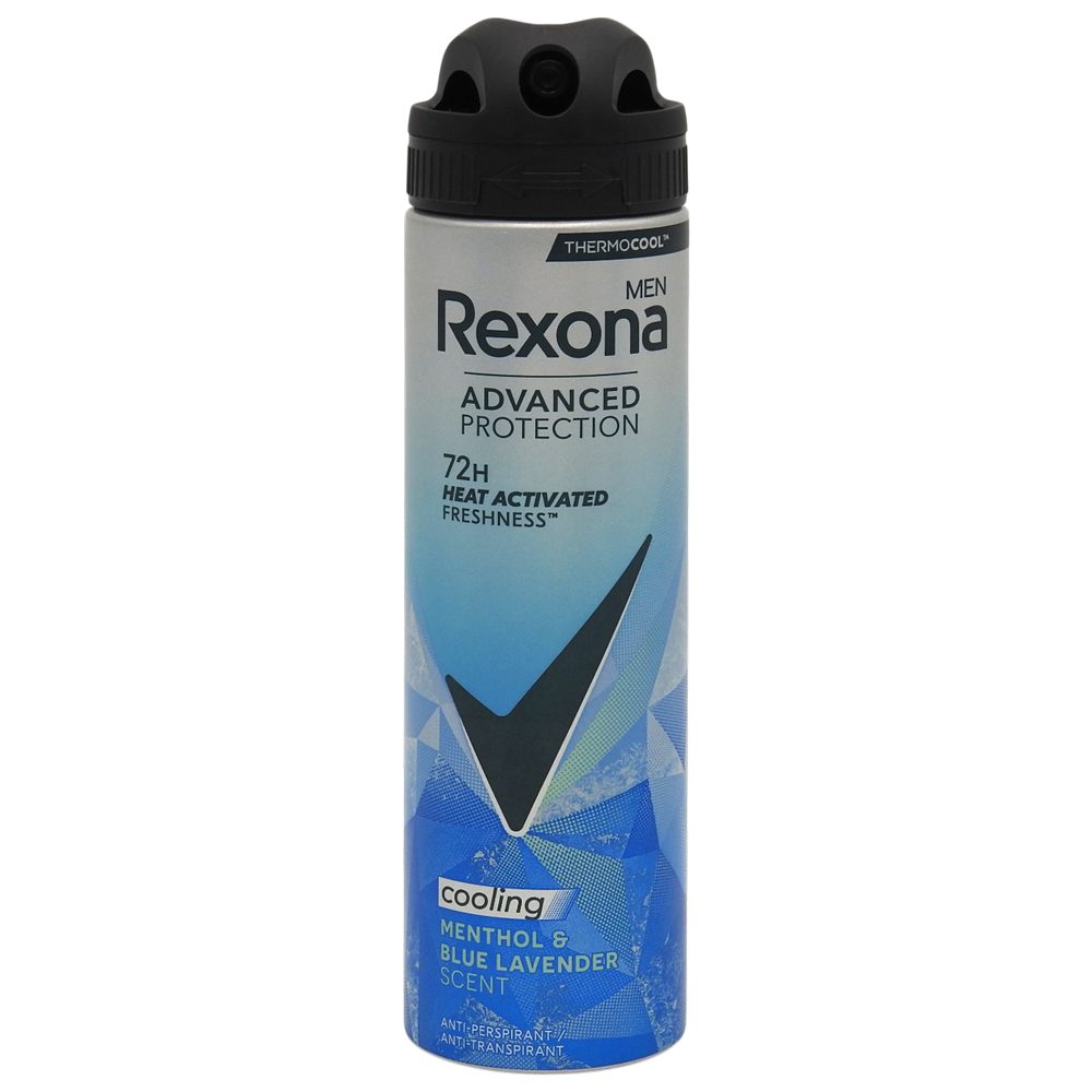 Antiperspirant dezodor, Rexona, 150 ml, Férfi, Advanced Cooling