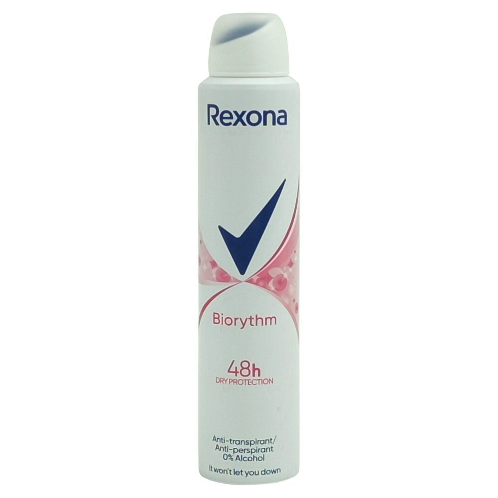 Izzadásgátló dezodor, Rexona, 200 ml Biorythm