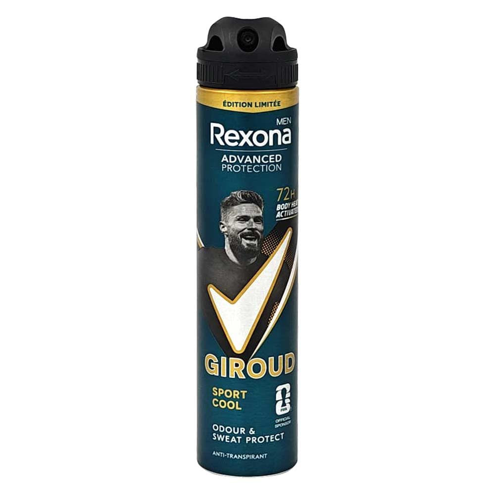 Antiperspirant Deodorant, Rexona, 200 ml Férfi Sport Cool Giroud