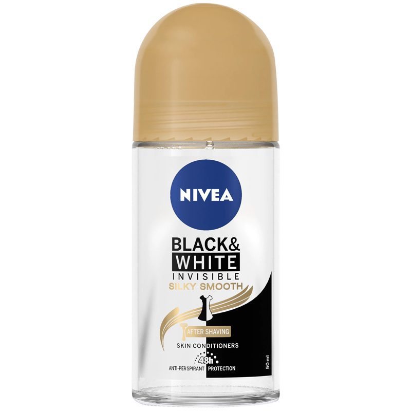 Izzadásgátló Roll-On, Nivea, 50 ml Invisible Bw Silky Smooth