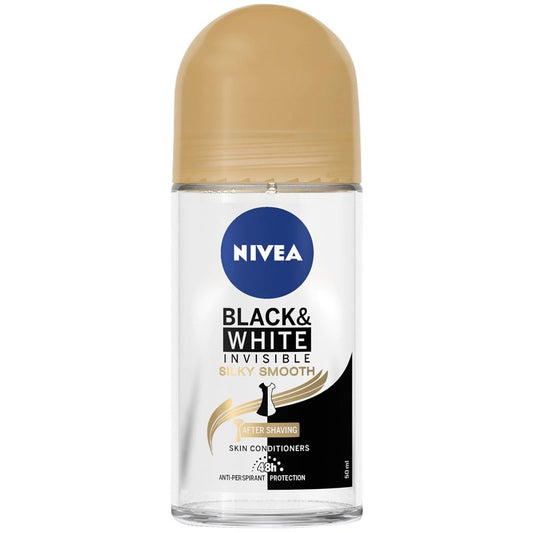 Izzadásgátló Roll-On, Nivea, 50 ml Invisible Bw Silky Smooth
