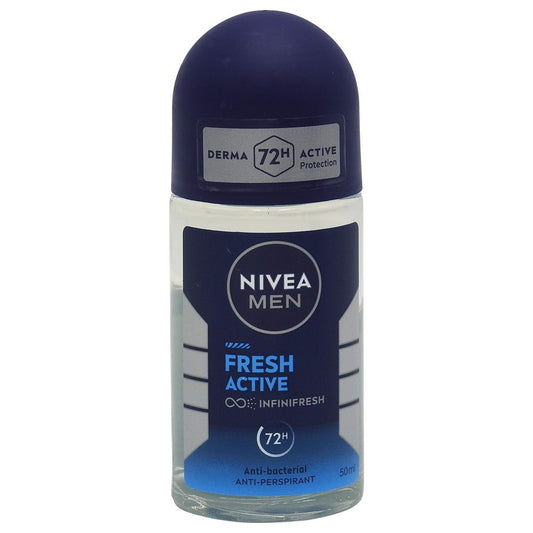 Antiperspiráns Golyós Dezodor, Nivea, 50 ml Men Fresh Active