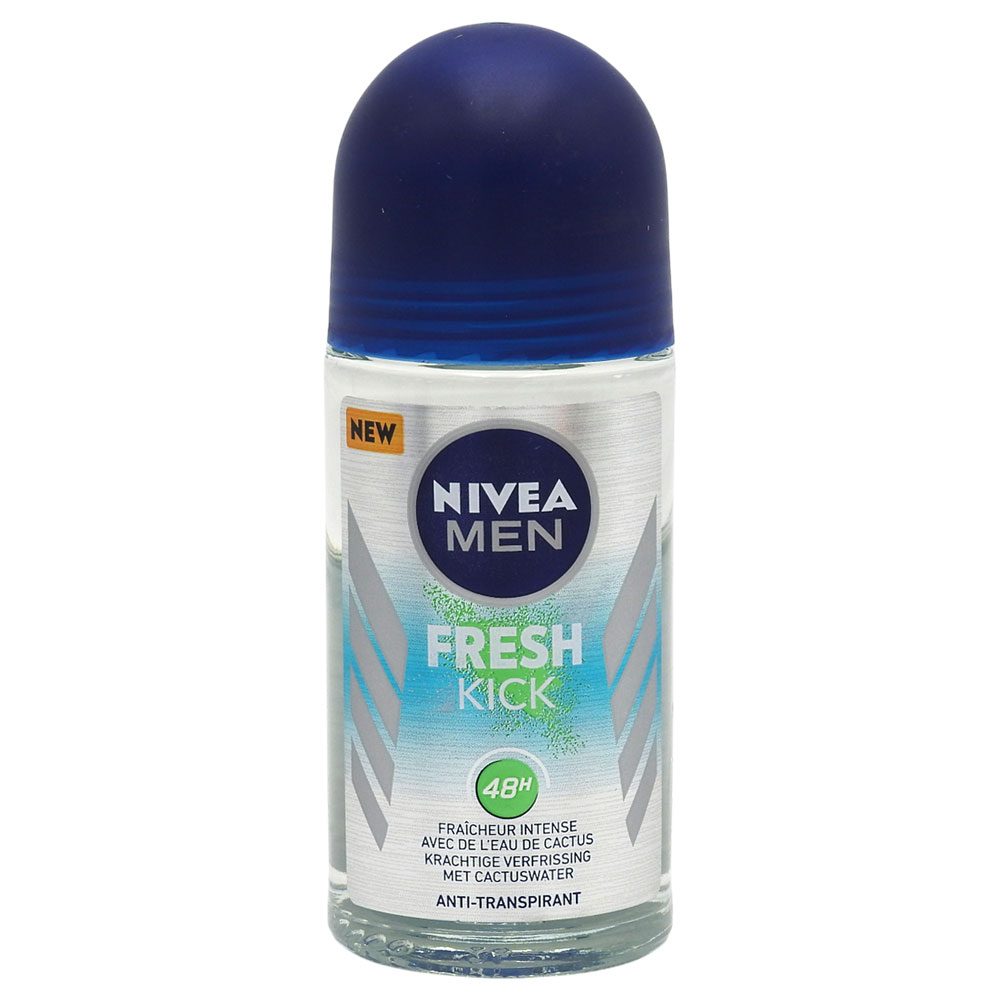 Izzadásgátló golyós dezodor, Nivea, 50 ml Men Fresh Kick