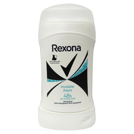 Rexona Invisible Aqua izzadásgátló stift, 50 ml