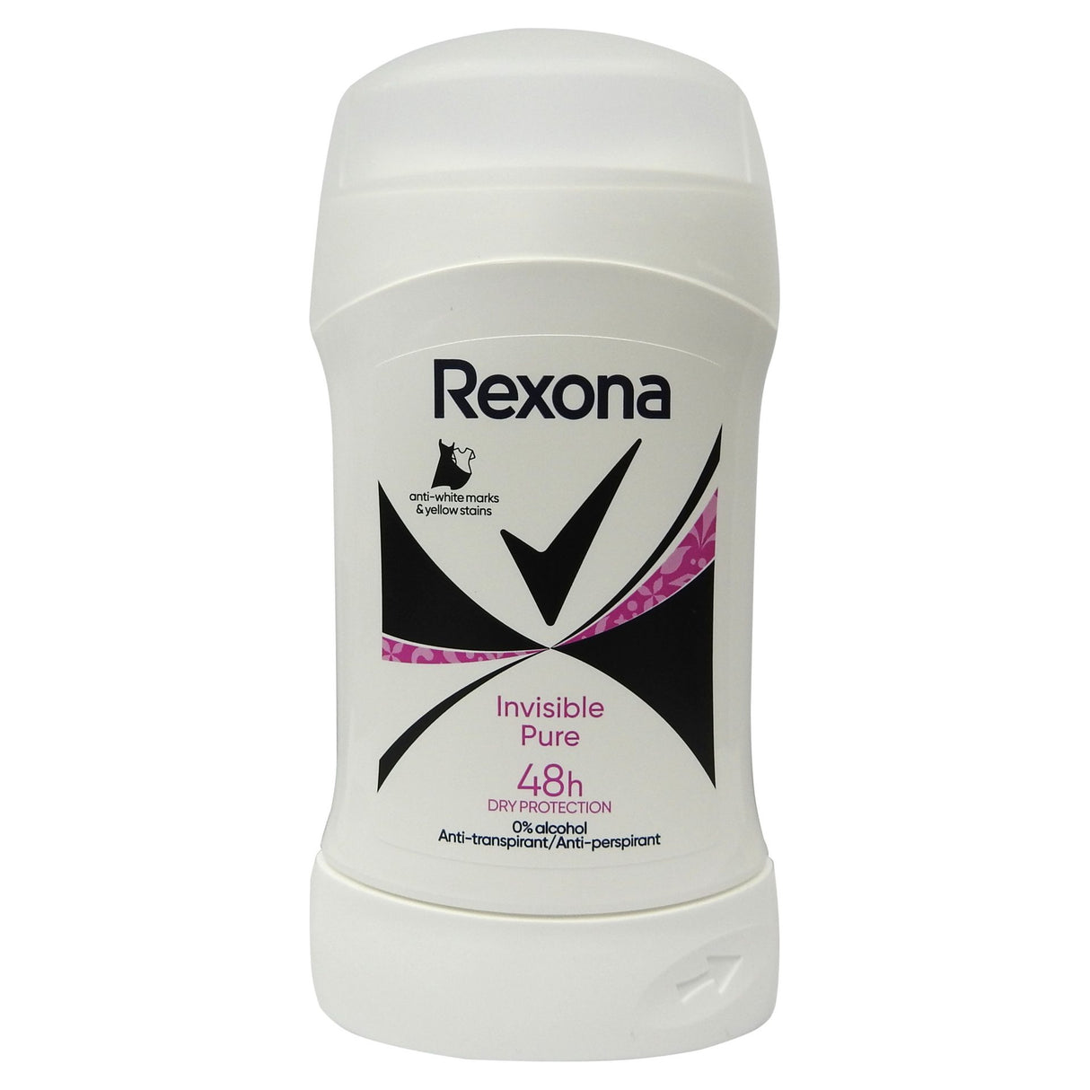 Antiperspiráns stift, Rexona, 50 ml Invisible Pure