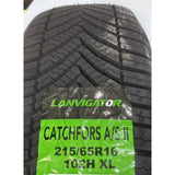 Anvelopa All Season LANVIGATOR CATCHFORS A/S II 215/65/R16 102 H XL, Aderenta Sporita pe Zapada si Umed, Confort si Durabilitate - vivimall.ro