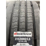 Anvelopa Camion Roadtrack 315/80/R22.5 157/154L 20PR SL101, Axa Directie, All Season, Profil Lung Drum, Rezistenta Sporita la Uzura - vivimall.ro