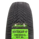 Anvelopa Iarna LANVIGATOR WINTERGRIP HP 195/65R15 95T XL, Tractiune Excelenta pe Zapada si Drum Umed, Durabilitate Sporita - vivimall.ro