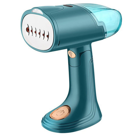 Aparat de Calcat Haine, Vivimall, Aparat Portabil pentru Calcat Haine, Perfect pentru Calatorii, 20 x 10.5 x 8.7 cm, 1500 W, 220 V, Turcoaz - vivimall.ro