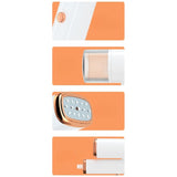 Aparat de Calcat Vertical Portabil cu Abur, Vivimall, Putere 1000W, Rezervor de 100 ml, Priza, Functie Anti Calcar si Auto Curatare, Pliabil, 15x17x7.5 cm, Alb - vivimall.ro