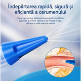 Fültisztító eszköz, fülzsír eltávolításához, tartozékokkal, hasizmokból és PC-ből készült