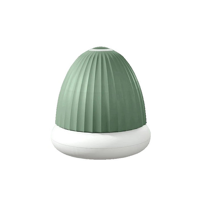 Aparat de Scame 2 in 1, Vivimall, Curatare Haine si Lampa de Veghe, 3 Trepte, Incarcare Tip C, 4 W, 9 x 10 cm, Verde - vivimall.ro