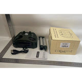 Aparat Solar LED cu Ultrasunete, Vivimall, Repelent pentru Animale Mari si Mici, Lumina Rosie si Alba, Anti Rozatoare, Anti Insecte, 15 x 14 x 24 cm, Verde - vivimall.ro