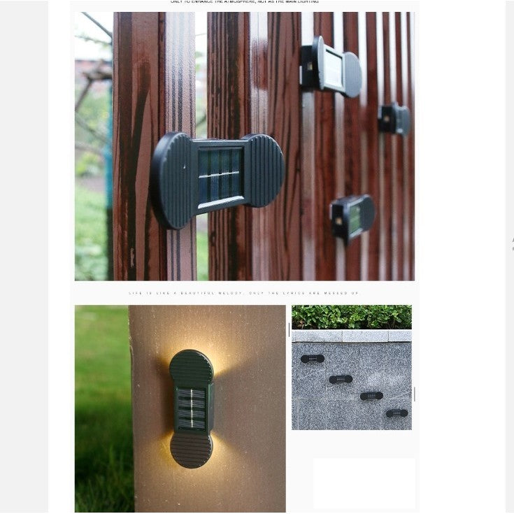 Napelemes LED fali lámpa | SunGlow