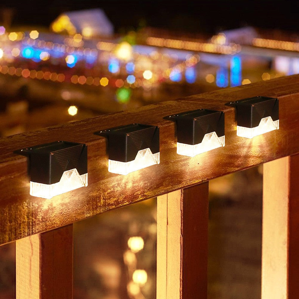 Aplica solara LED Flippy, ABS/Policarbonat, rezistenta la apa IP65, pentru trepte, borduri, terasa, 1.2V, 600mah, 7.9 x 5 cm, lumina alb cald, negru - vivimall.ro
