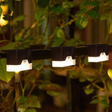 Aplica solara LED Flippy, ABS/Policarbonat, rezistenta la apa IP65, pentru trepte, borduri, terasa, 1.2V, 600mah, 7.9 x 5 cm, lumina alb cald, negru - vivimall.ro