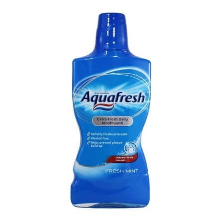Apa de gura Aquafresh Extra Fresh Mint 500 ml - Respiratie proaspata mentolata