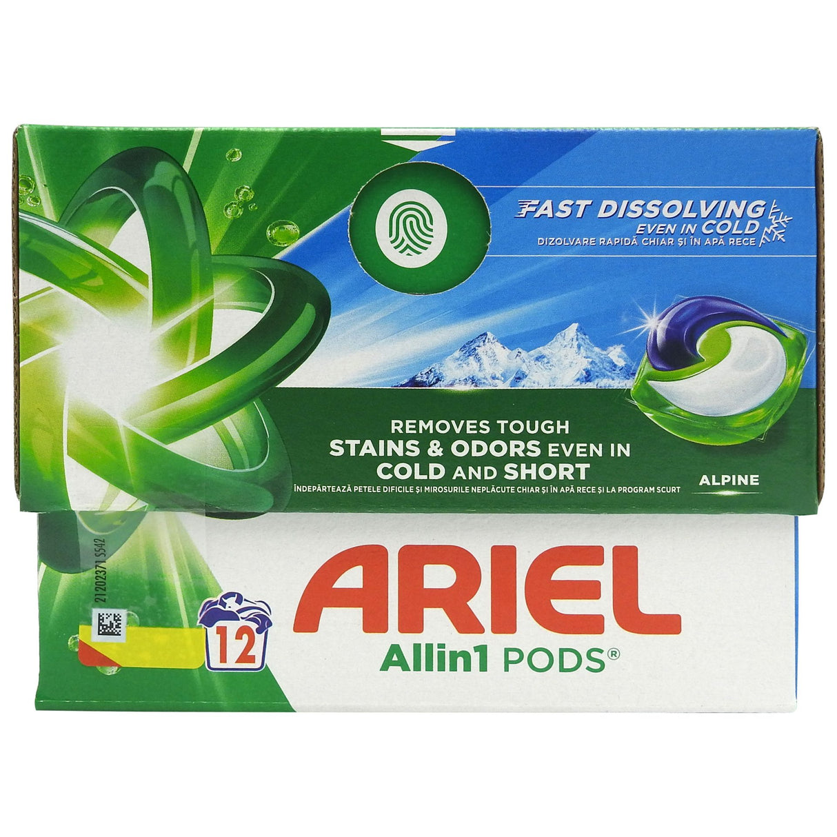 Ariel Mosókapszula 12 db All in 1 Pods Alpine