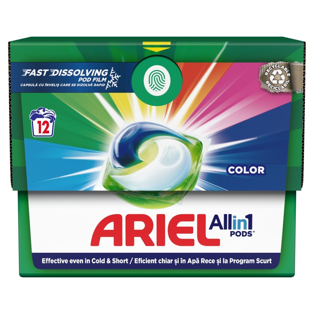 Ariel Mosókapszula 12 db All in 1 Pods Color