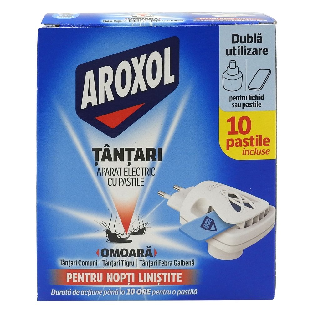 Aroxol Antitantari Aparat Electric, 10 Pastile