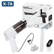 Aspirator Portabil Auto, Vivimall, Tip Pistol K7A, Pentru Casa si Masina, Cablu Auto, 36 x 17 cm, Alb - vivimall.ro
