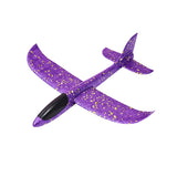 Avion Planor, Simplu, Din Poliester, 48 Cm, Violet - vivimall.ro