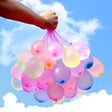Baloane de Apa pentru Distractii, Vivimall, Baloane cu Umplere Rapida, Baloane de Lupta cu Apa, 111 bucati, din Emulsie, Multicolor - vivimall.ro