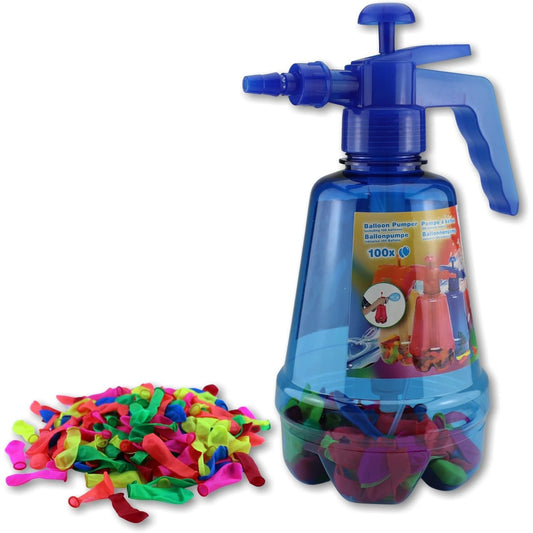 Set 300 de Baloane cu Apa, Vivimall, Rezervor de Apa de Umplut, 1.5L, Autosigilate, 34 x 27 x 10 cm, Multicolor - vivimall.ro