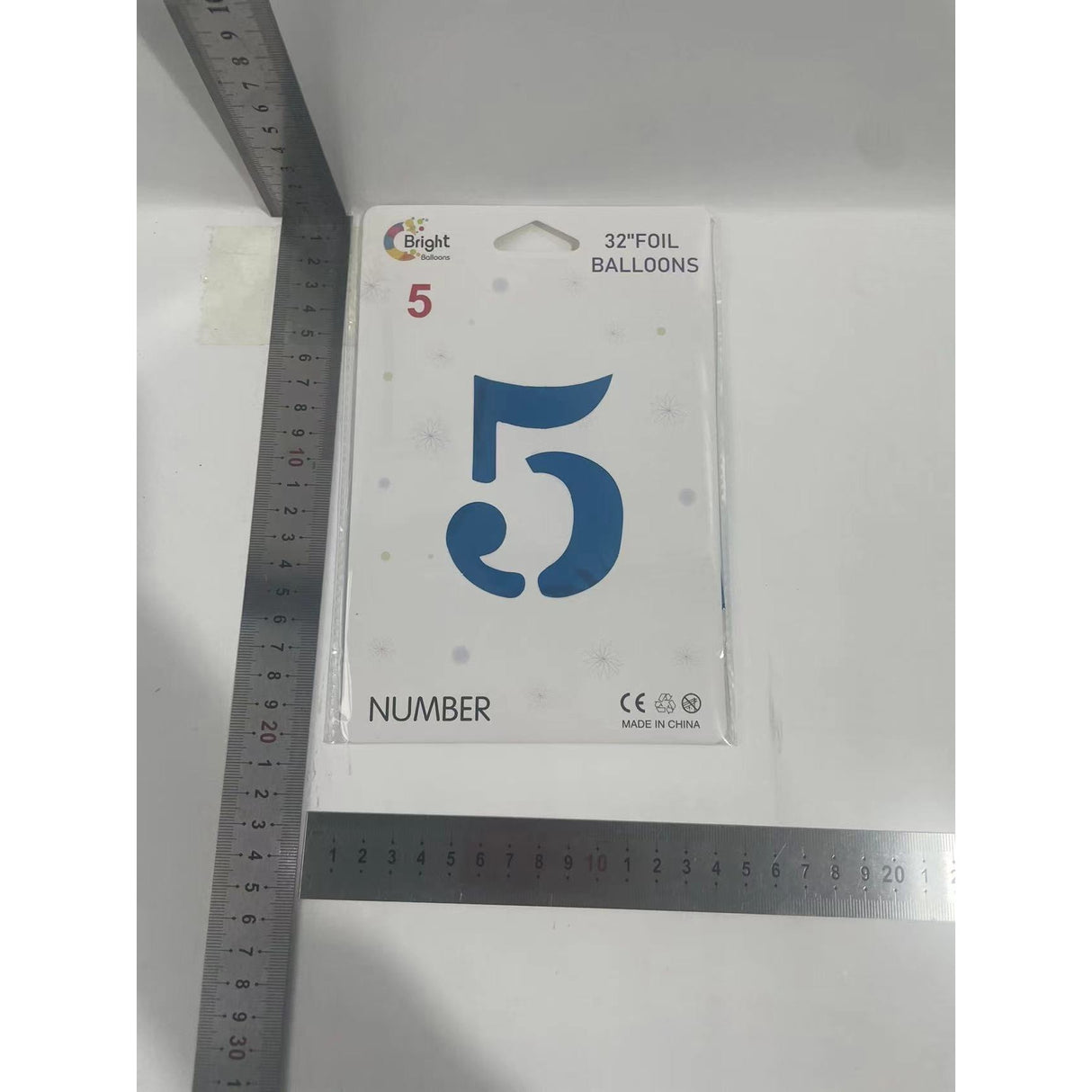 Balon Din Folie Cifra 5, 81 Cm, Pentru Aer Sau Heliu, Bulk - vivimall.ro