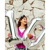 Balon Din Folie Metalizata, Figurina Cifra, Tema Aniversare 100 Cm, Ambalaj Individual, Pai Inclus, Umflare Cu Aer Sau Heliu, Cifra 1 - vivimall.ro