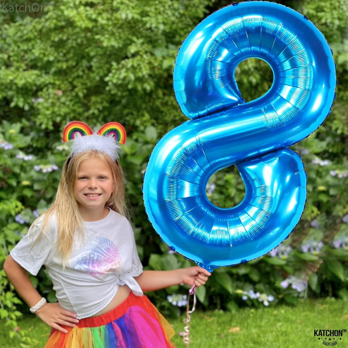Balon Din Folie Metalizata, Figurina Cifra, Tema Aniversare 100 Cm, Ambalaj Individual, Pai Inclus, Umflare Cu Aer Sau Heliu, Cifra 8 - vivimall.ro