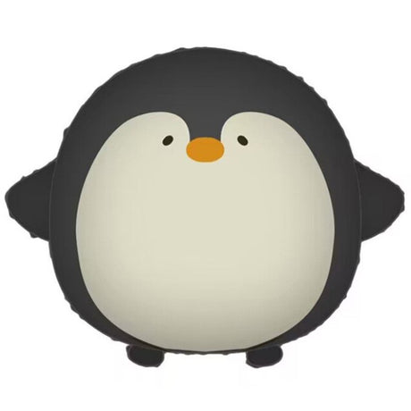 Fém fólia lufi, animált figura, egyenként csomagolt, szívószállal, levegővel vagy héliummal felfújva