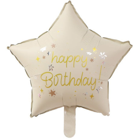 Balon Stea Folie Metalizată 45cm | PartyStars - vivimall.ro