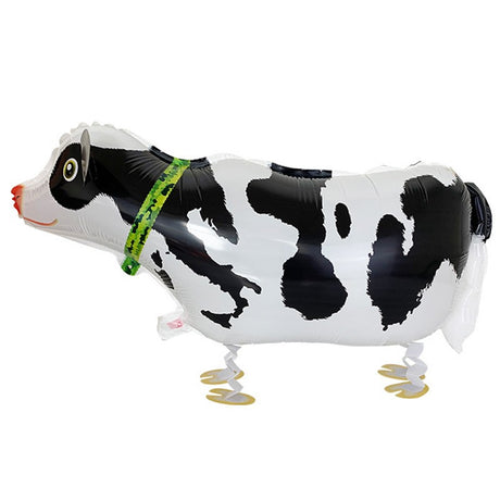 Fém fólia lufi, animált figura, egyenként csomagolt, szívószállal, levegővel vagy héliummal felfújva
