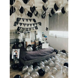 Balon Din Folie Metalizata, Figurina Cifra, Tema Aniversare 80 Cm, Ambalaj Individual, Pai Inclus, Umflare Cu Aer Sau Heliu, Cifra 7 - vivimall.ro
