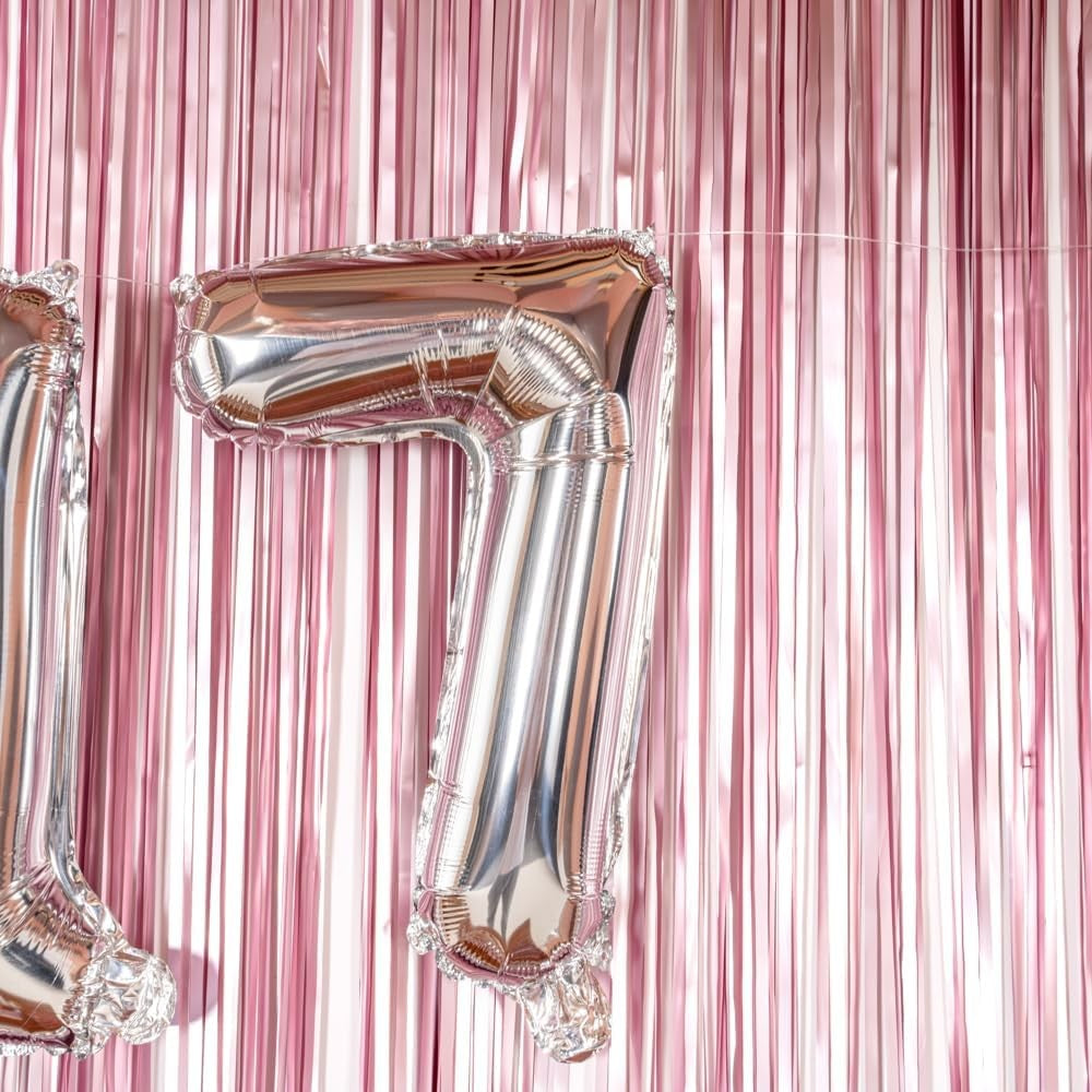 Balon Din Folie Metalizata, Figurina Cifra, Tema Aniversare 80 Cm, Ambalaj Individual, Pai Inclus, Umflare Cu Aer Sau Heliu, Cifra 7 - vivimall.ro