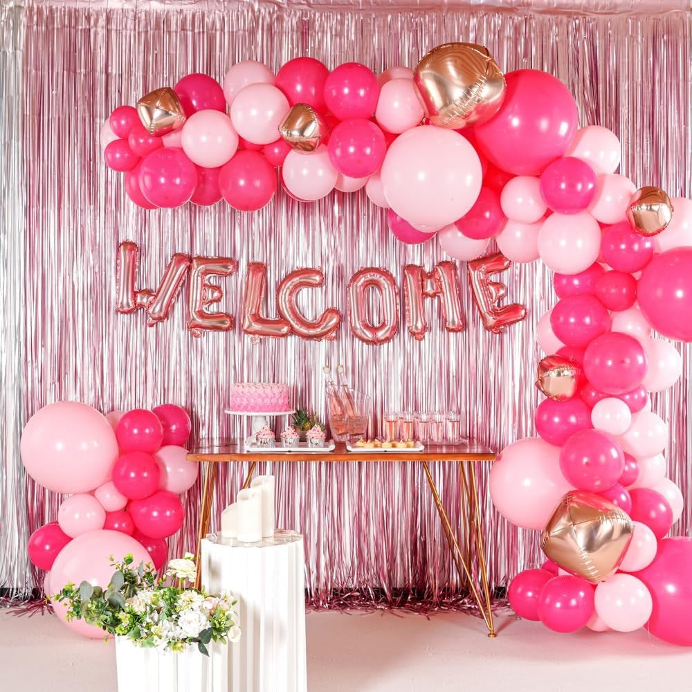 Balon Folie Metalizata Litera M, Vivimall, 40 cm, Umflati cu Heliu sau Aer, Ambalaj Individual, Pai inclus, Rose Gold - vivimall.ro