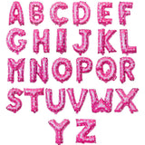 Balon Folie Metalizata Litera E, Vivimall, 40 cm, Cu Imprimeu Inimioare, Umflati cu Heliu sau Aer, Ambalaj Individual, Pai inclus, Roz - vivimall.ro