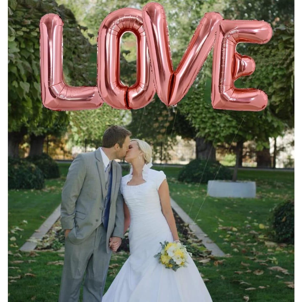 Balon Folie Metalizata Litera V, Vivimall, 100 cm, Umflati cu Heliu sau Aer, Ambalaj Individual, Pai inclus, Rose Gold - vivimall.ro