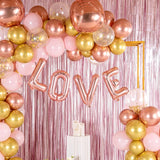 Balon Folie Metalizata Litera V, Vivimall, 40 cm, Umflati cu Heliu sau Aer, Ambalaj Individual, Pai inclus, Rose Gold - vivimall.ro