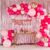 Balon Folie Metalizata Litera Y, Vivimall, 40 cm, Umflati cu Heliu sau Aer, Ambalaj Individual, Pai inclus, Rose Gold - vivimall.ro